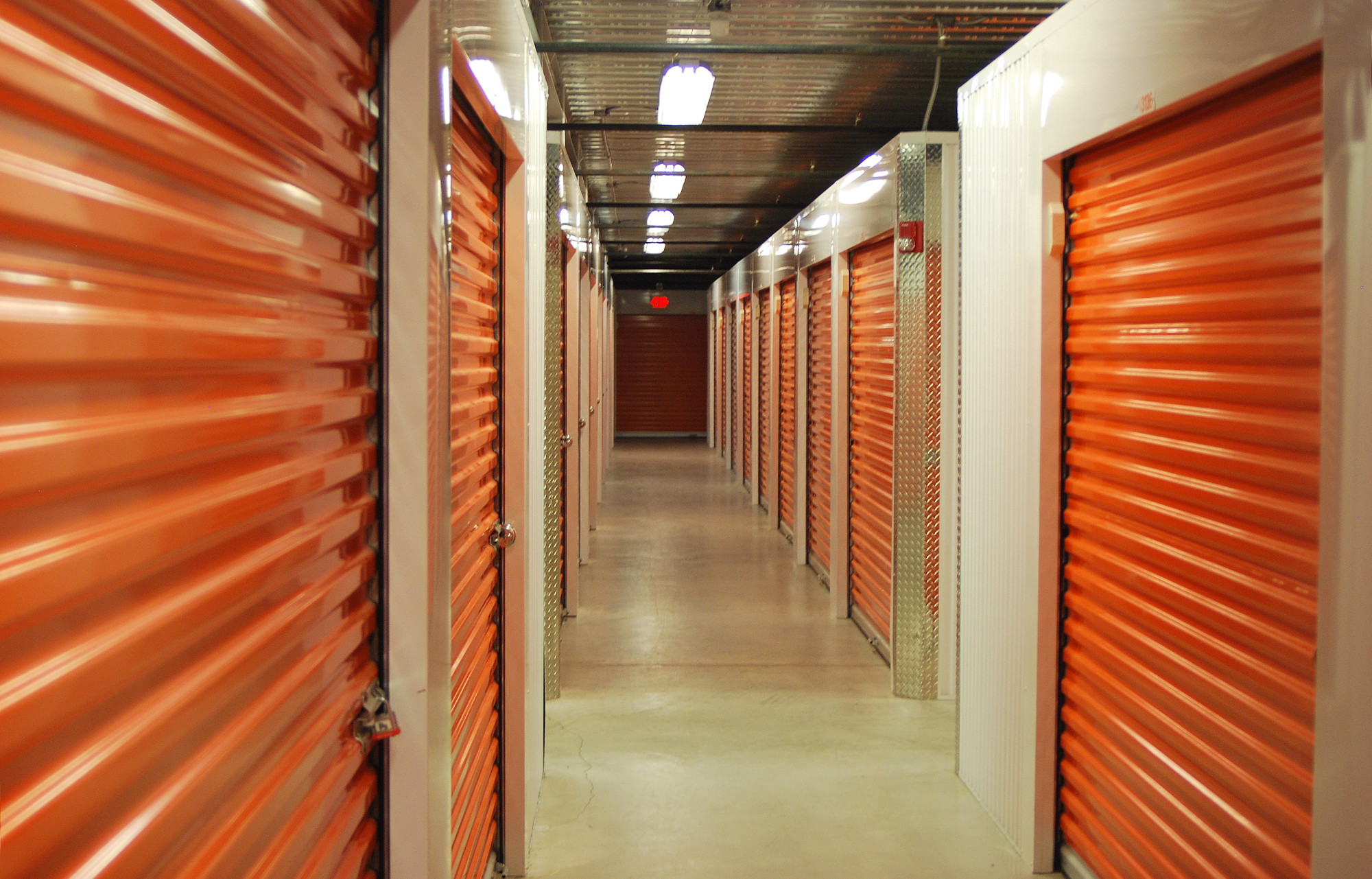 storage unit hallway