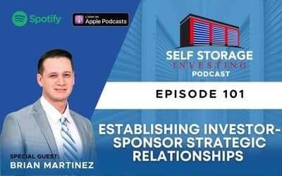 Establishing Investor-Sponsor Strategic Relationships – Brian Martinez